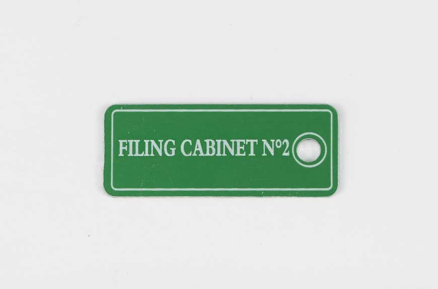 LLAVERO-RECTANGULAR-ALUMINIO-VERDE-40-X-16-MM