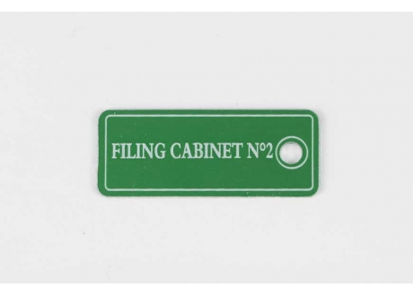 LLAVERO-RECTANGULAR-ALUMINIO-VERDE-40-X-16-MM