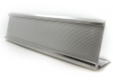 PORTA-PLACAS-MESA-PLATEADO-254-X-51-MM