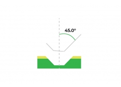 FRESA-CÓNICA--DIAM-4.36-MM--0.25-MM--45º