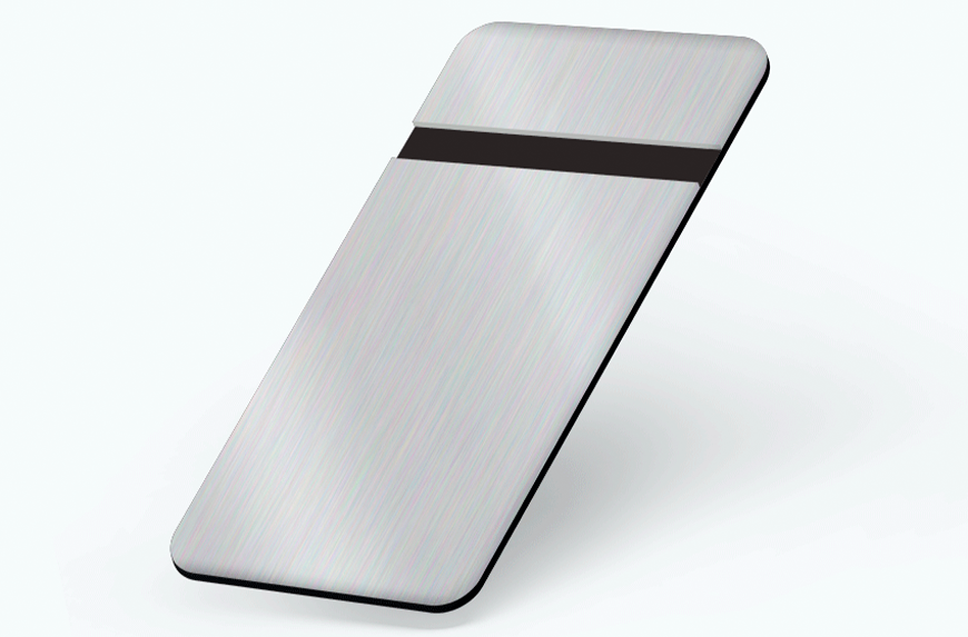 METALLEX-ALUMINIO-CEPILLADO/NEGRO-0-8