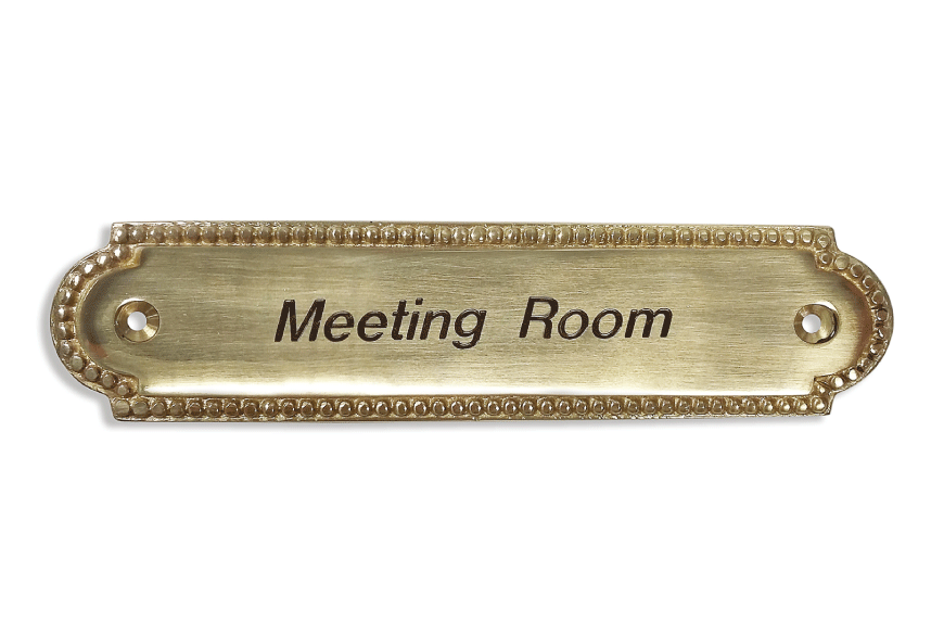 PLACA-DE-PUERTA-LATÓN-RECTANGULAR-PERLADA-130X30MM