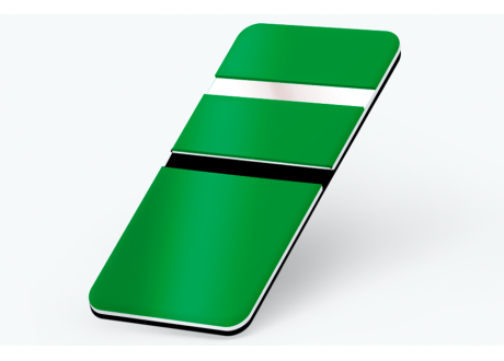 GRAVOPLY-3C-VERDE-MANZANA/BLANCO/NEGRO-1-6