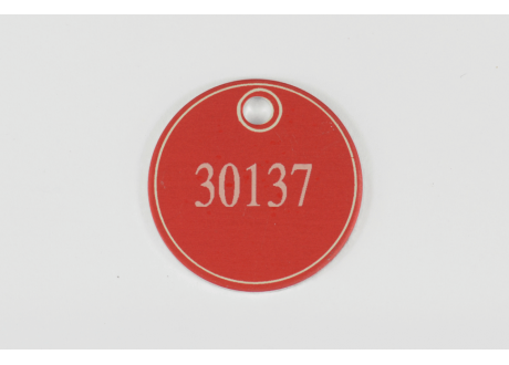 LLAVERO-REDONDO-ALUMINIO-ROJO-DIAM.-30-MM