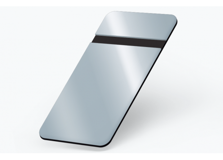 FLEXILASE-PLATA-BRILLO/NEGRO-0-25