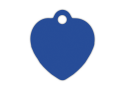 MEDALLA-ALUMINIO-CORAZÓN-32X32-MM-AZUL-10-UNIDADES