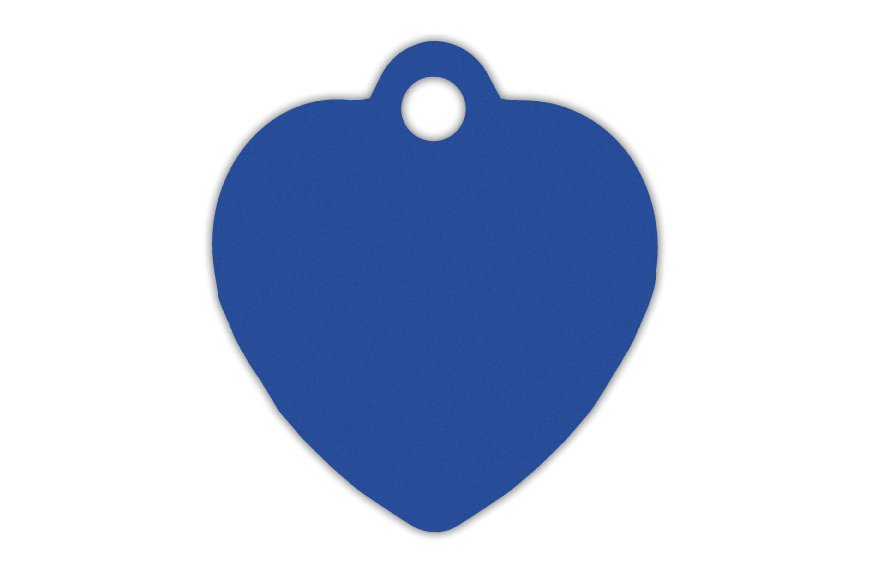 MEDALLA-ALUMINIO-CORAZÓN-32X32-MM-AZUL-10-UNIDADES