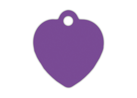 MEDALLA-ALUMINIO-CORAZÓN-32X32-MM-VIOLETA-10-UDS