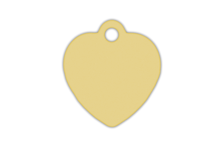 MEDALLA-ALUMINIO-CORAZÓN-25X25-MM-ORO-10-UNIDADES