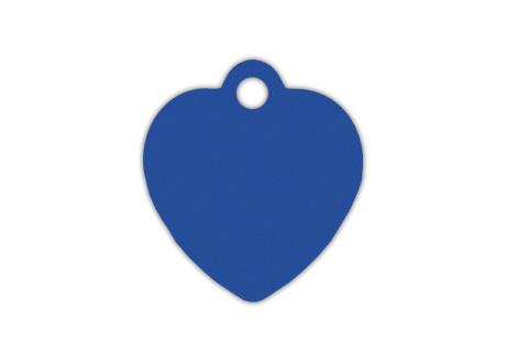 MEDALLA-ALUMINIO-CORAZÓN-25X25-MM-AZUL-10-UNIDADES
