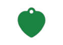 MEDALLA-ALUMINIO-CORAZÓN-25X25-MM-VERDE-10-UDS
