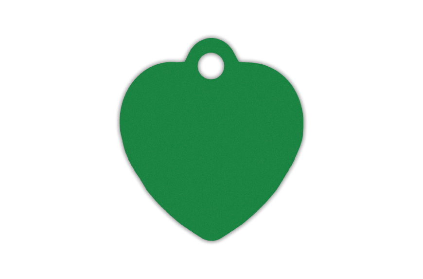 MEDALLA-ALUMINIO-CORAZÓN-25X25-MM-VERDE-10-UDS