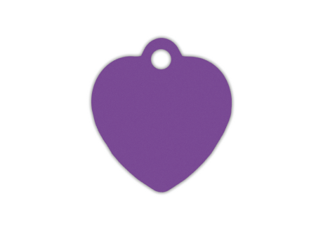 MEDALLA-ALUMINIO-CORAZÓN-25X25-MM-VIOLETA-10-UDS
