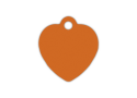 MEDALLA-ALUMINIO-CORAZÓN-25X25-MM-NARANJA-10-UDS
