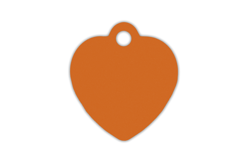 MEDALLA-ALUMINIO-CORAZÓN-25X25-MM-NARANJA-10-UDS