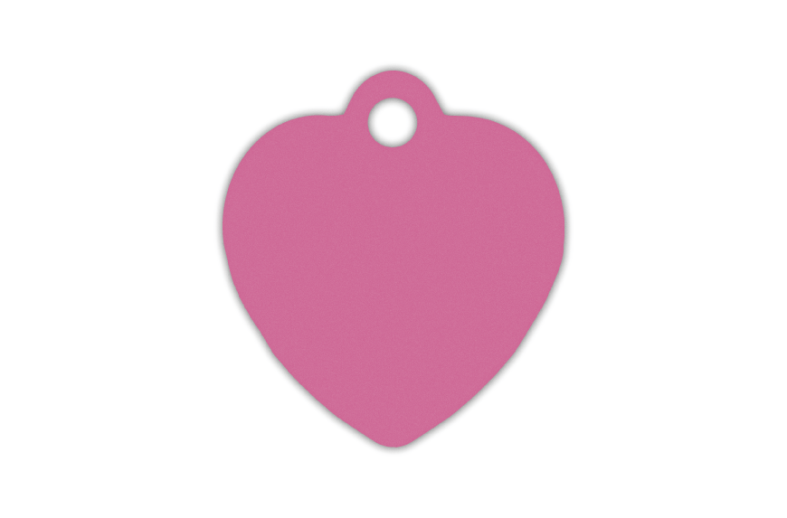 MEDALLA-ALUMINIO-CORAZÓN-25X25-MM-ROSA-10-UNIDADES