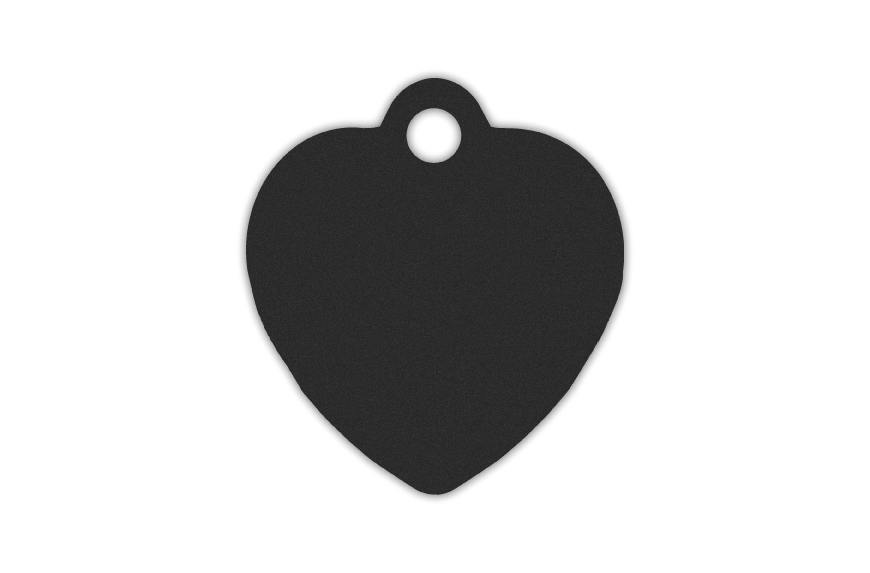 MEDALLA-ALUMINIO-CORAZÓN-25X25-MM-NEGRO-10-UDS