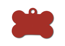 MEDALLA-ALUMINIO-HUESO-38X25-MM-ROJO-1-UNIDAD