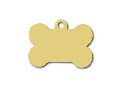 MEDALLA-ALUMINIO-HUESO-32X19-MM-ORO-10-UNIDADES