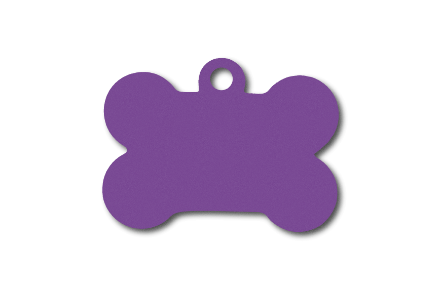 MEDALLA-ALUMINIO-HUESO-32X19-MM-VIOLETA-10-UDS