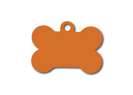 MEDALLA-ALUMINIO-HUESO-32X19-MM-NARANJA-10-UDS