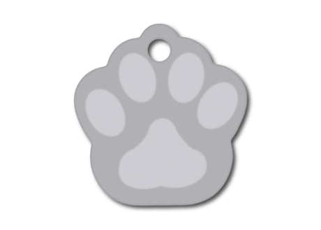 MEDALLA-ALUMINIO-HUELLA-33X35-MM-PLATA-10-UNIDADES