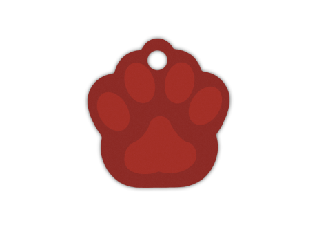 MEDALLA-ALUMINIO-HUELLA-26X28-MM-ROJO-1-UNIDAD