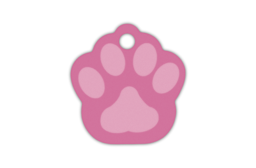 MEDALLA-ALUMINIO-HUELLA-26X28-MM-ROSA-10-UNIDADES