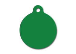 MEDALLA-ALUMINIO-REDONDA-38X38-MM-VERDE-10-UDS