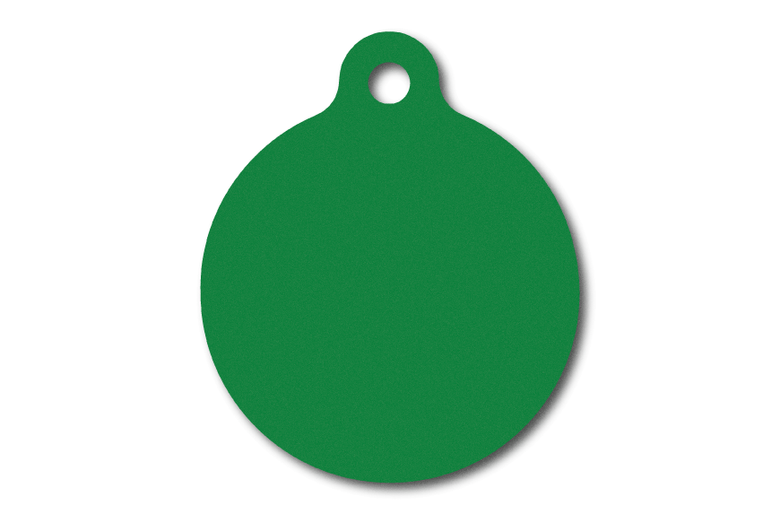 MEDALLA-ALUMINIO-REDONDA-38X38-MM-VERDE-10-UDS