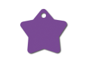 MEDALLA-ALUMINIO-ESTRELLA-27X27-MM-VIOLETA-10-UDS