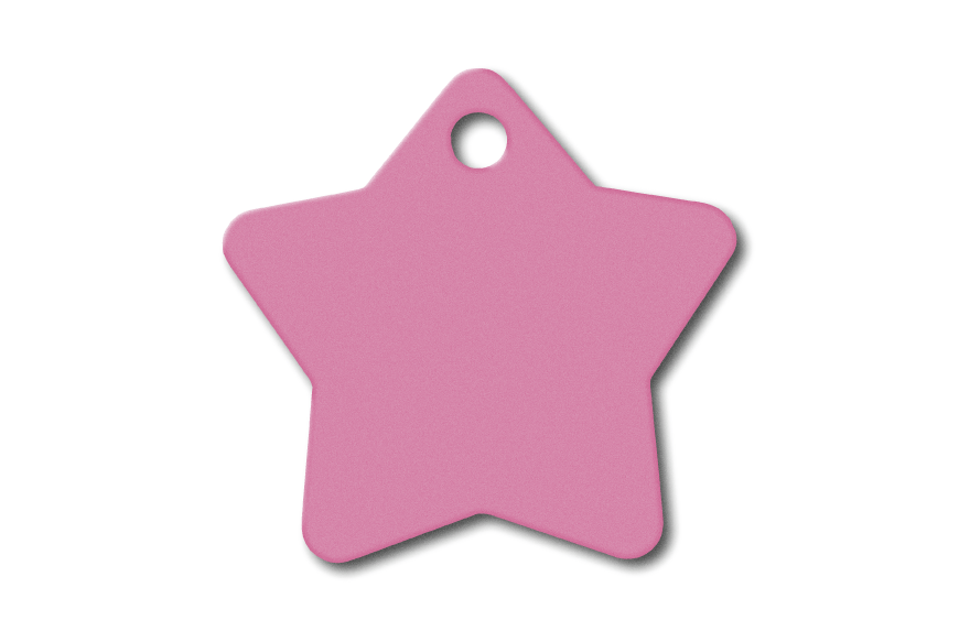 MEDALLA-ALUMINIO-ESTRELLA-27X27-MM-ROSA-10-UDS