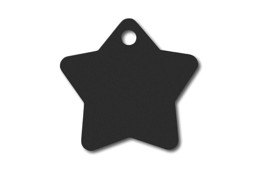 MEDALLA-ALUMINIO-ESTRELLA-27X27-MM-NEGRO-10-UDS
