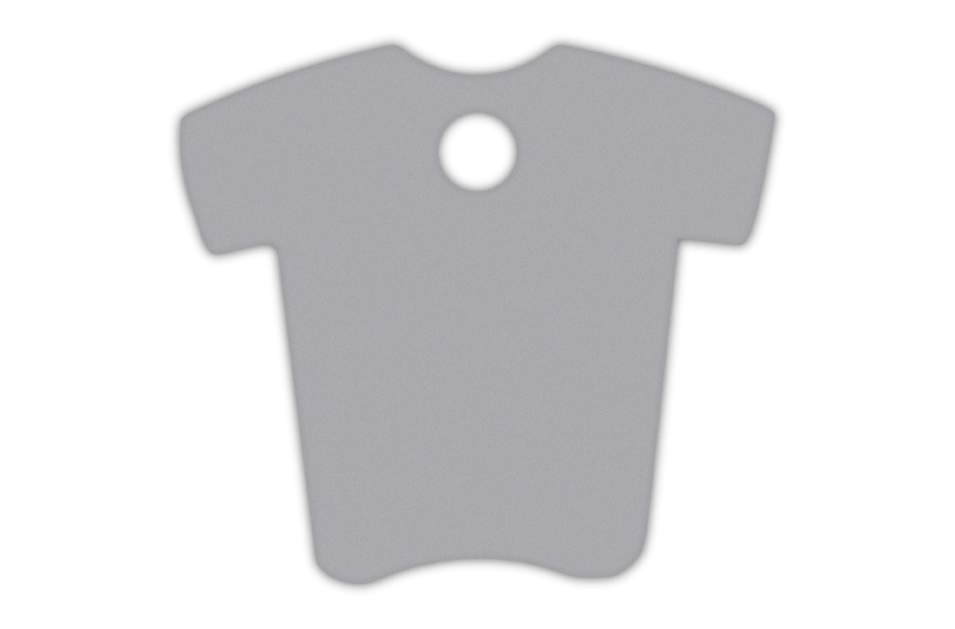 MEDALLA-ALUMINIO-CAMISETA-36X34-MM-PLATA-10-UDS