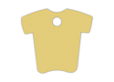 MEDALLA-ALUMINIO-CAMISETA-36X34-MM-ORO-10-UNIDADES