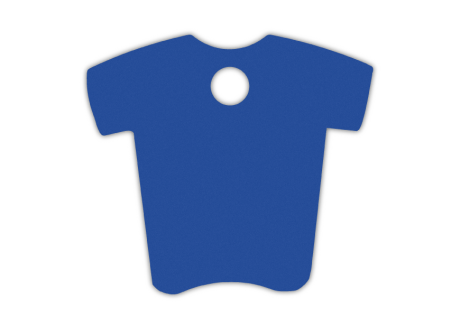 MEDALLA-ALUMINIO-CAMISETA-36X34-MM-AZUL-10-UDS