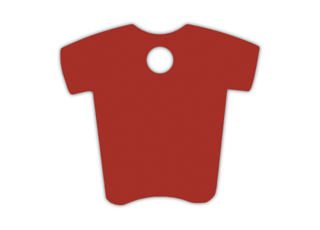 MEDALLA-ALUMINIO-CAMISETA-36X34-MM-ROJO-10-UDS