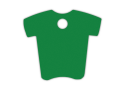 MEDALLA-ALUMINIO-CAMISETA-36X34-MM-VERDE-10-UDS