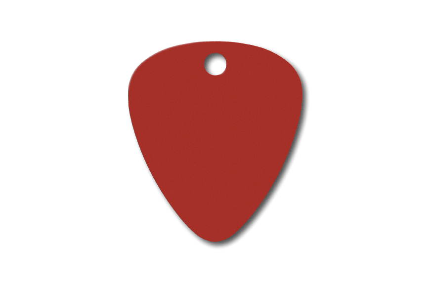 MEDALLA-ALUMINIO-PÚA-28X33-MM-ROJO-10-UNIDADES