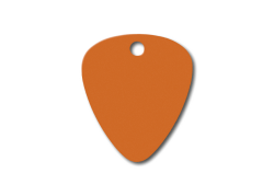 MEDALLA-ALUMINIO-PÚA-28X33-MM-NARANJA-10-UNIDADES