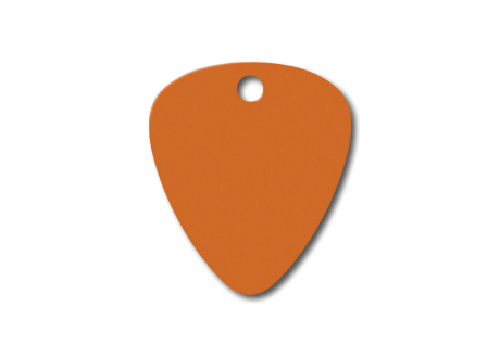 MEDALLA-ALUMINIO-PÚA-28X33-MM-NARANJA-10-UNIDADES