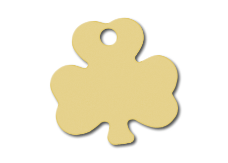 MEDALLA-ALUMINIO-TRÉBOL-33X33-MM-ORO-10-UNIDADES