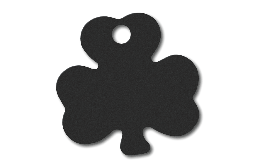 MEDALLA-ALUMINIO-TRÉBOL-33X33-MM-NEGRO-10-UNIDADES