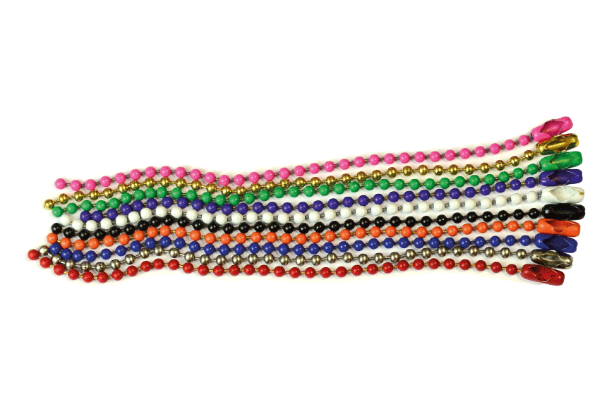 CADENA-BOLAS-ACERO-INOX-ROJO-114-MM-10-UNIDADES