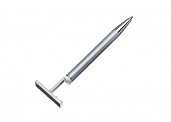 BOLÍGRAFO-COLOR-PLATA-CON-SELLO-DE-4-LÍNEAS