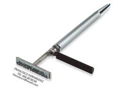 BOLÍGRAFO-COLOR-PLATA-CON-SELLO-DE-3-LÍNEAS