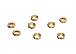 TORNILLO-Y-TAPA-12MM-DORADO-200-UNIDADES